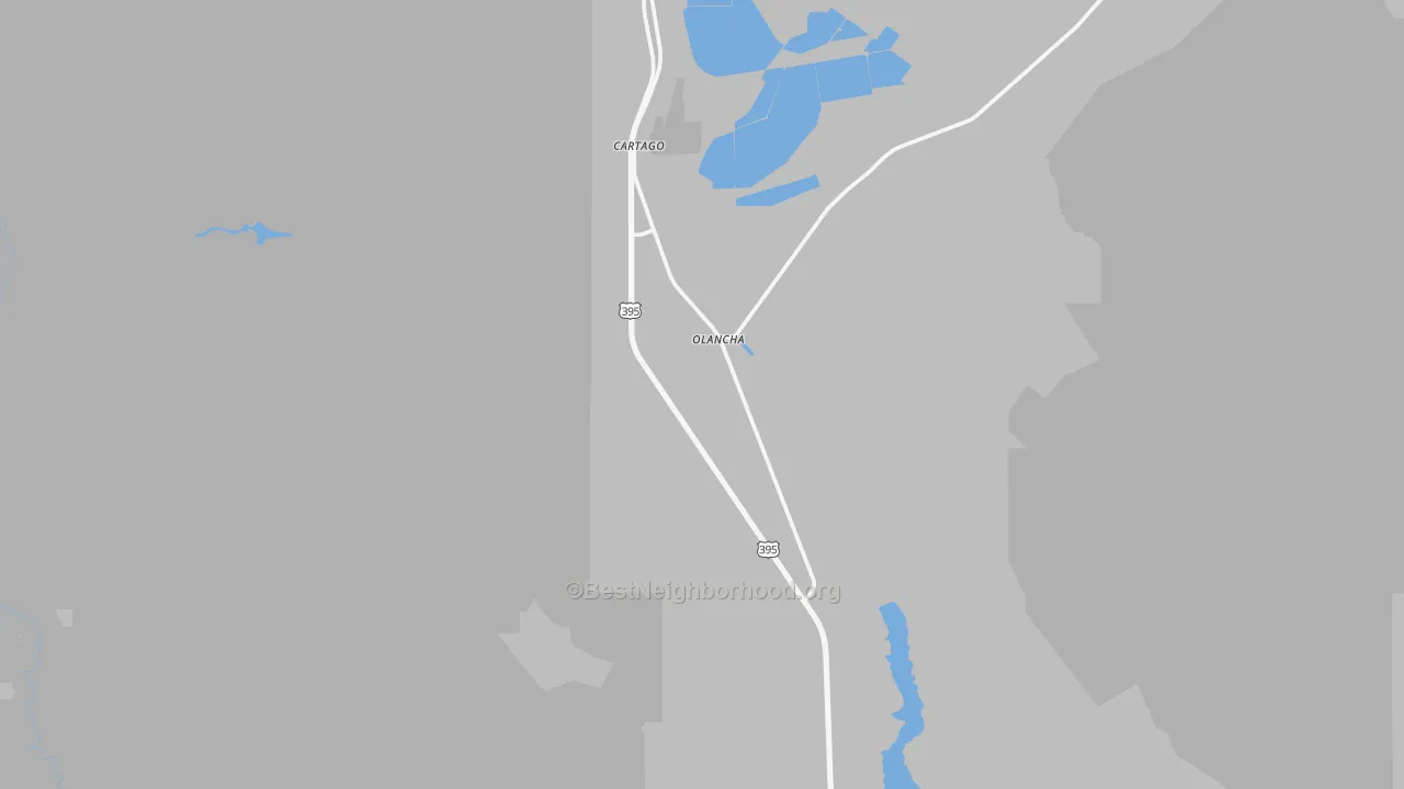 Transit Grade map of 93549, CA