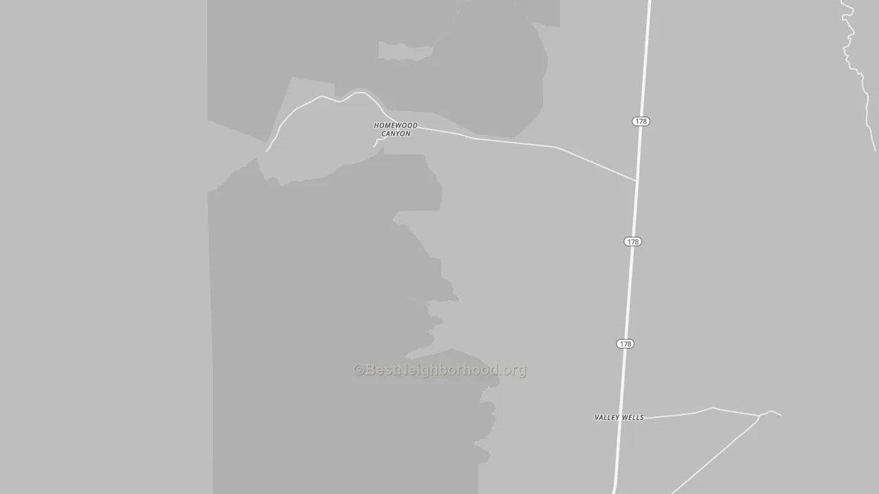 Transit Grade map of 93592, CA