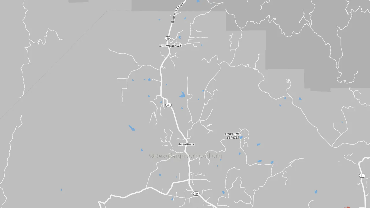 Transit Grade map of 93601, CA