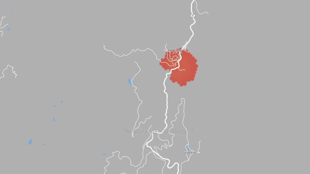 Transit Grade map of 93623, CA