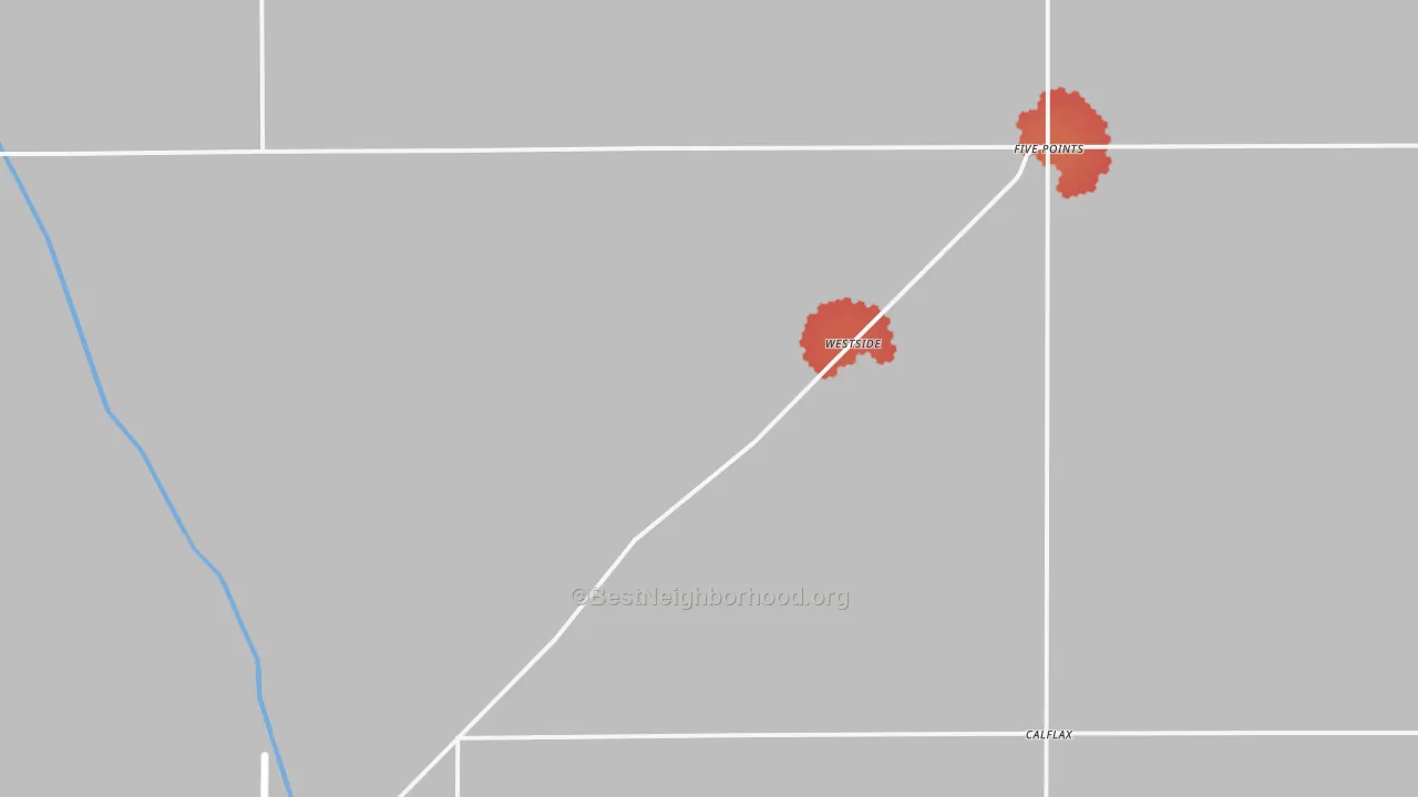 Transit Grade map of 93624, CA