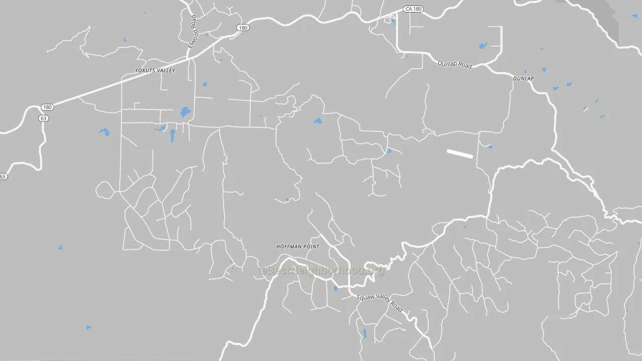 Transit Grade map of 93675, CA