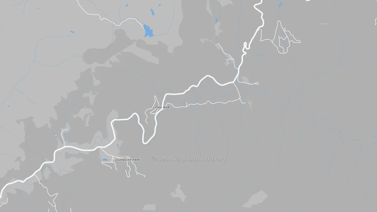 Transit Grade map of 94021, CA