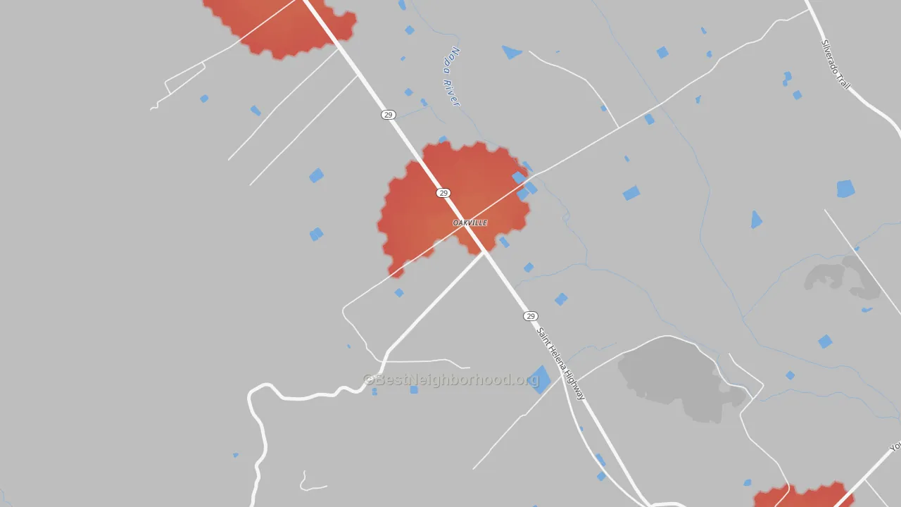 Transit Grade map of 94562, CA