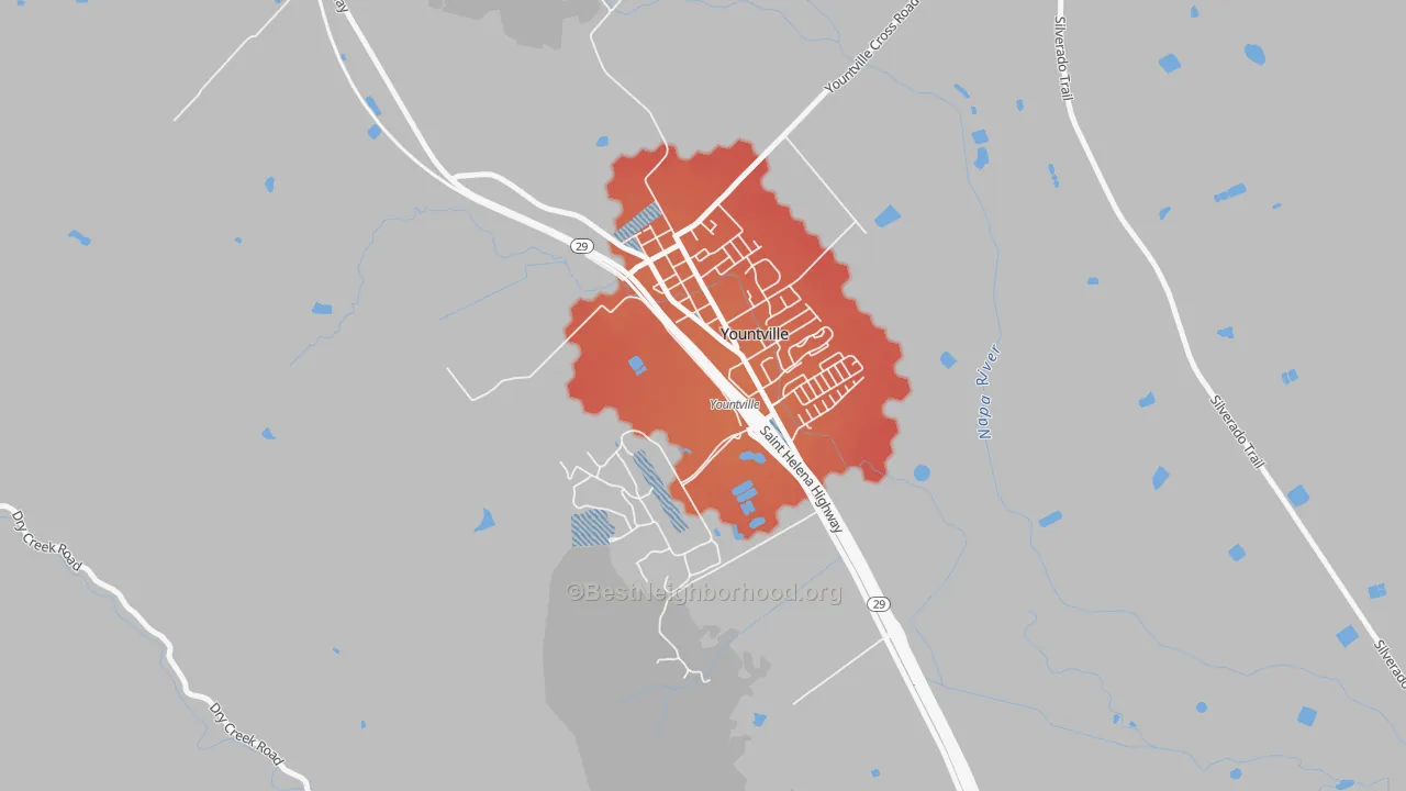 Transit Grade map of 94599, CA