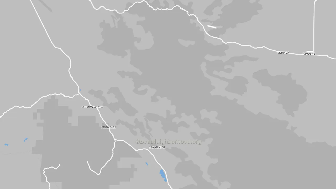 Transit Grade map of 95043, CA