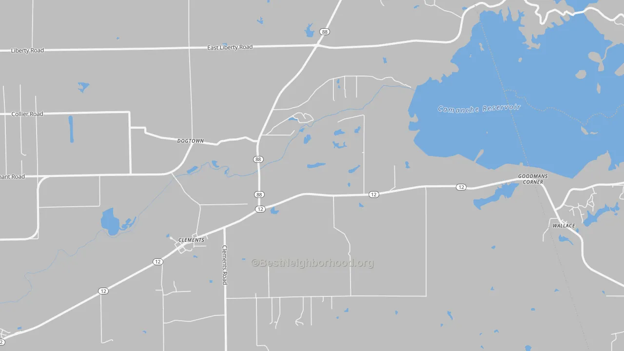 Transit Grade map of 95227, CA