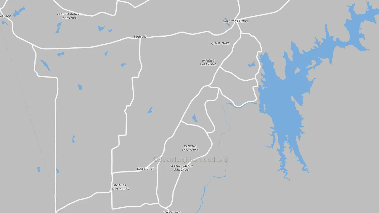 Transit Grade map of 95252, CA