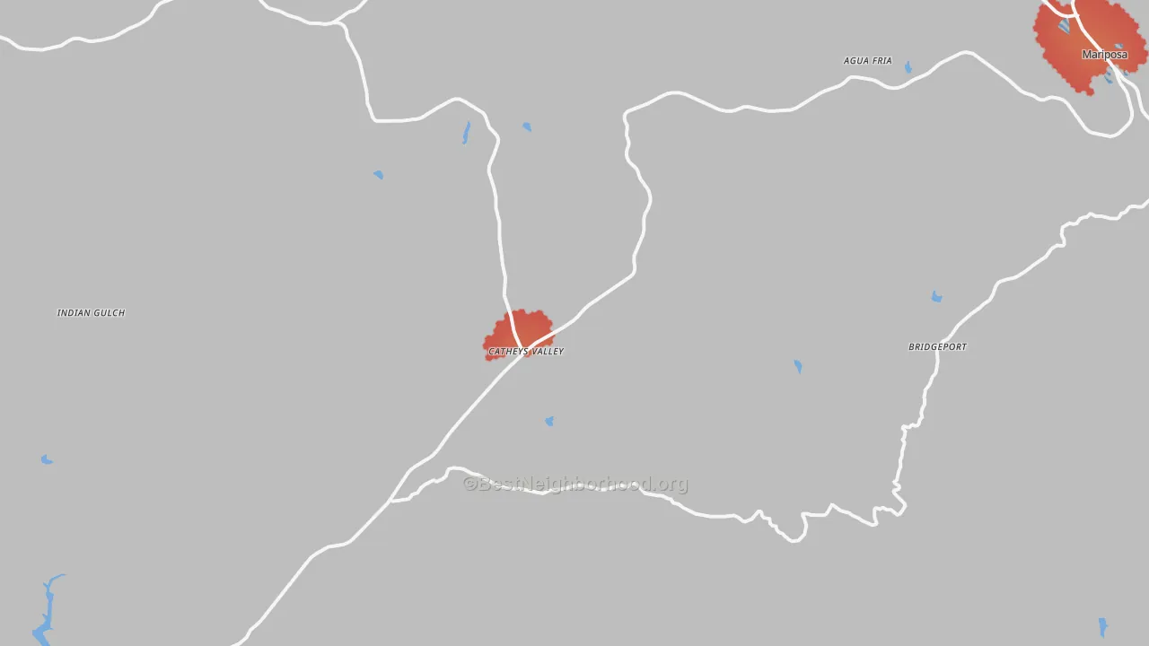 Transit Grade map of 95306, CA