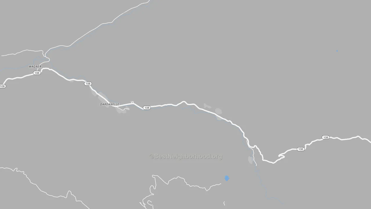 Transit Grade map of 95314, CA