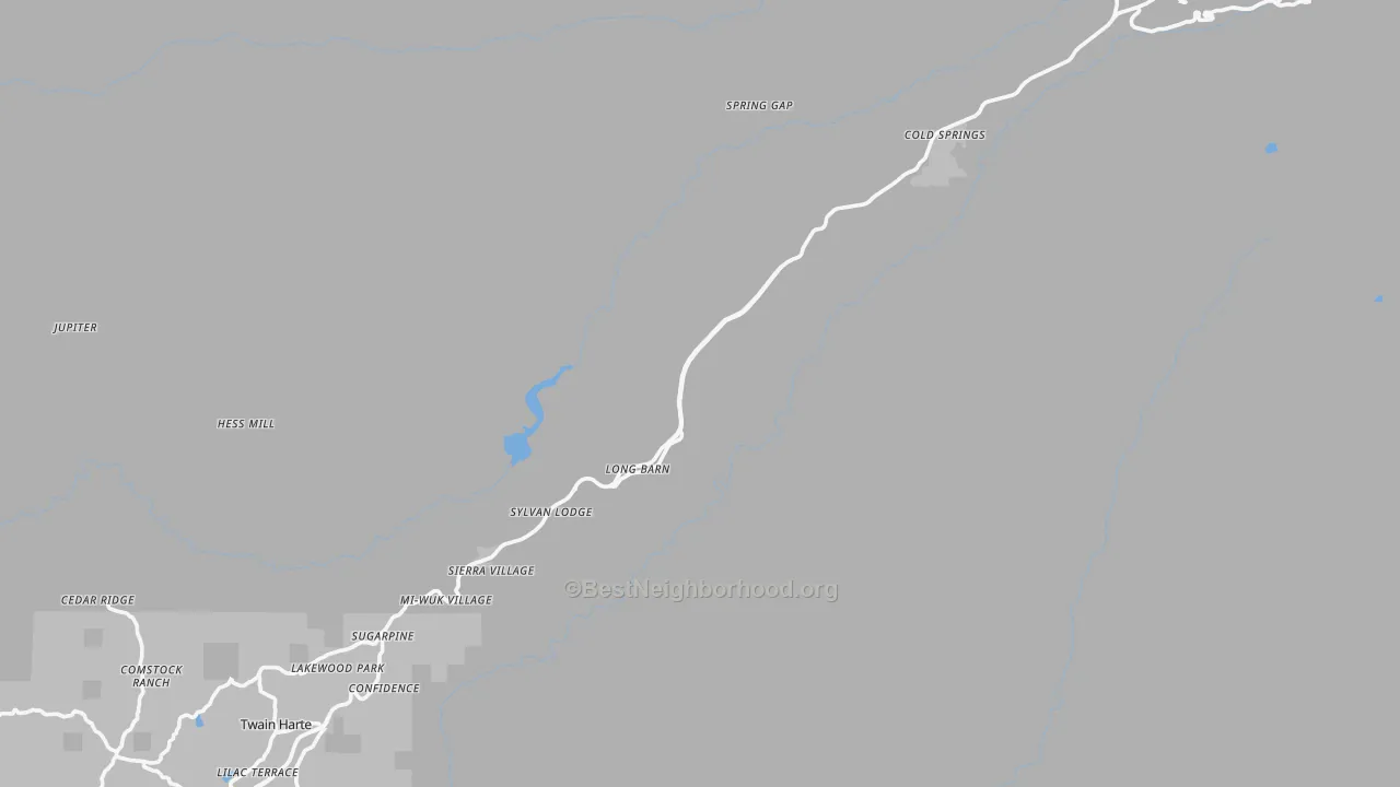 Transit Grade map of 95335, CA