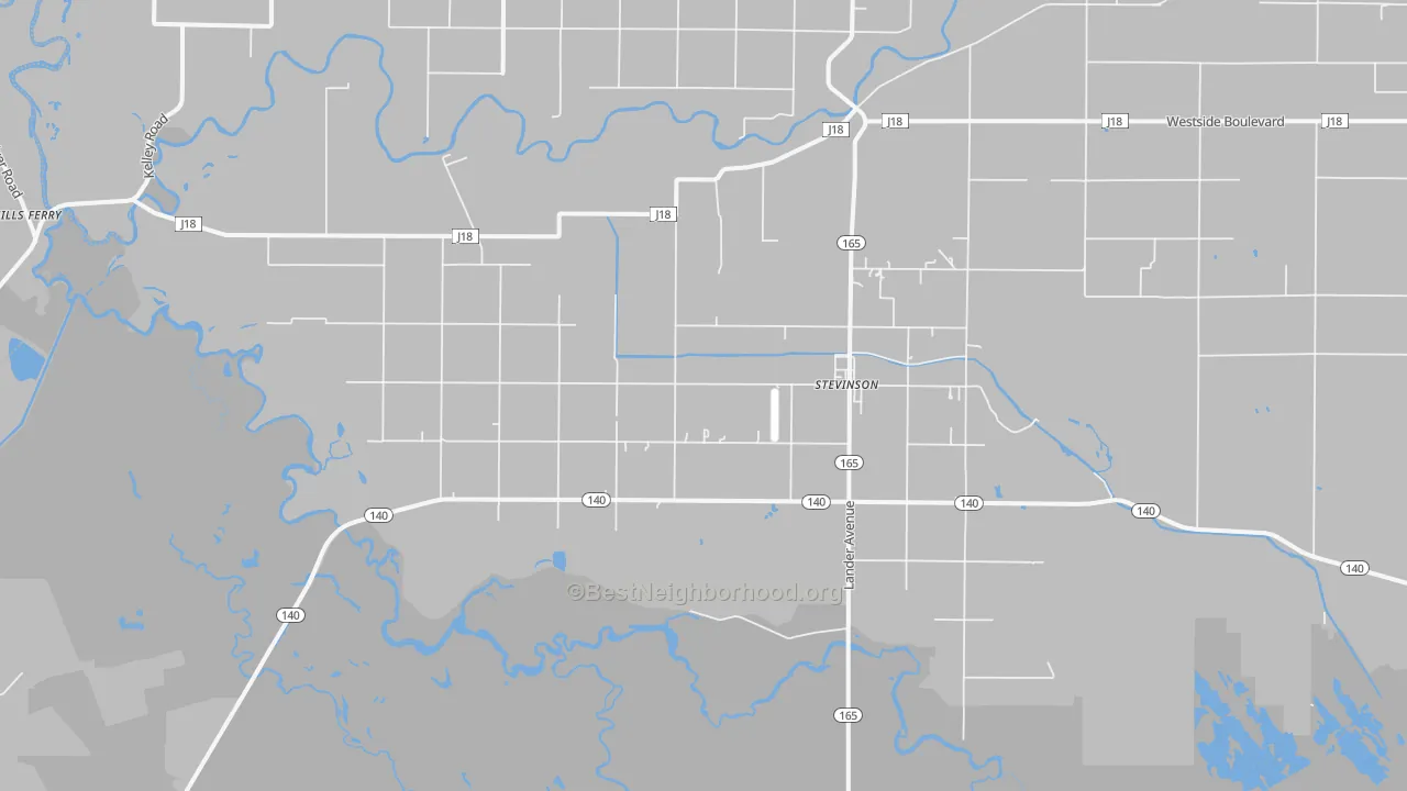 Transit Grade map of 95374, CA