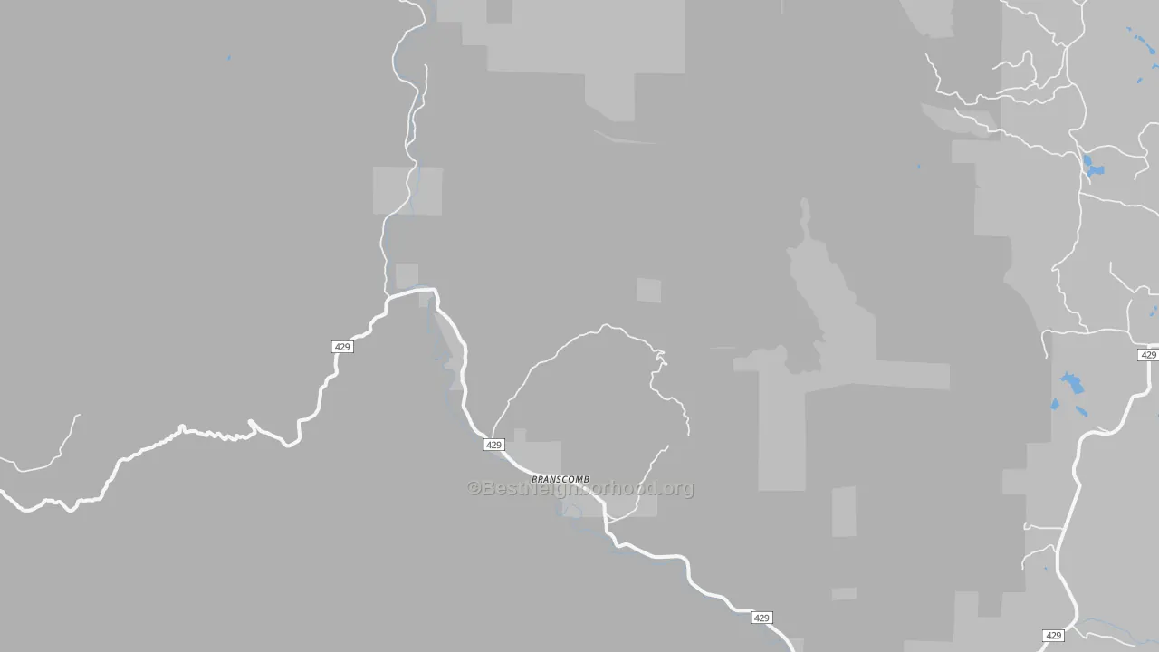 Transit Grade map of 95417, CA