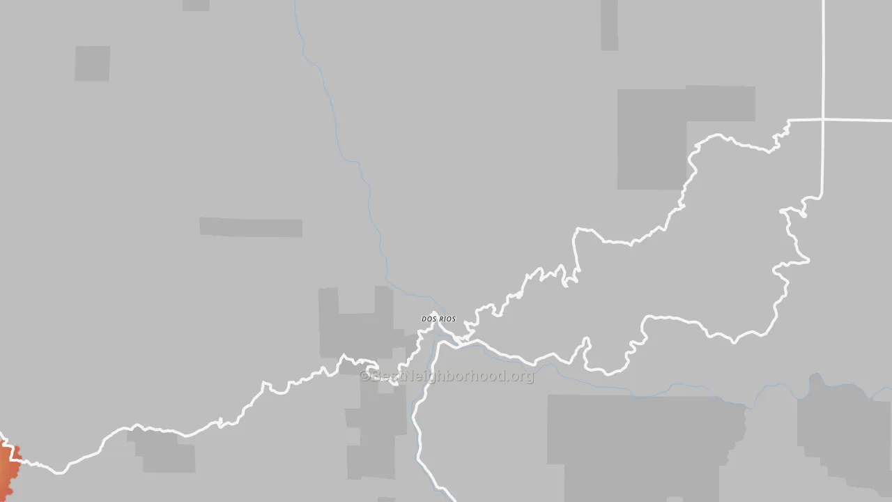 Transit Grade map of 95429, CA