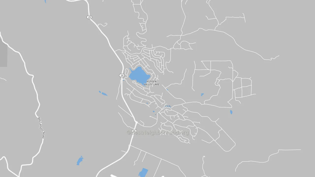 Transit Grade map of 95467, CA
