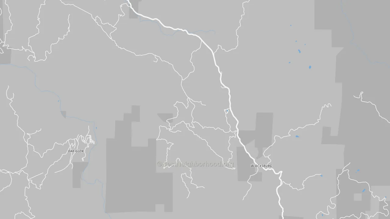Transit Grade map of 95514, CA