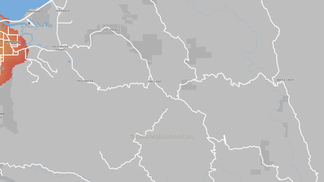 Transit Grade map of 95549, CA