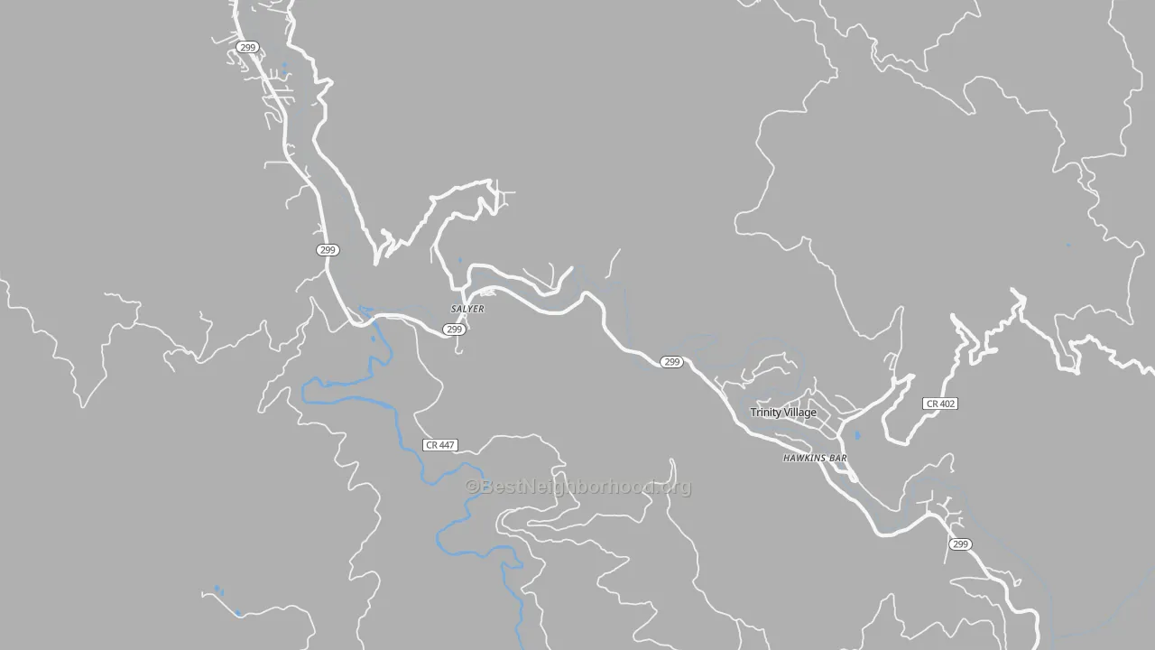 Transit Grade map of 95563, CA