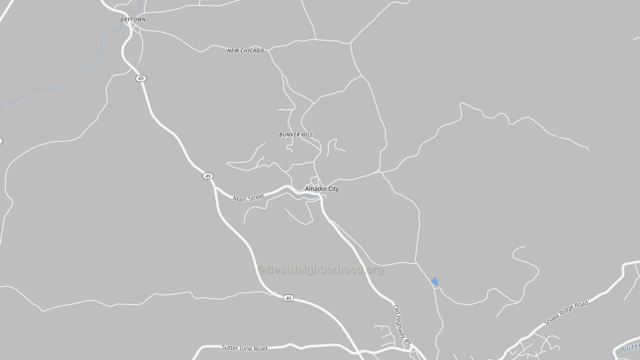 Transit Grade map of 95601, CA