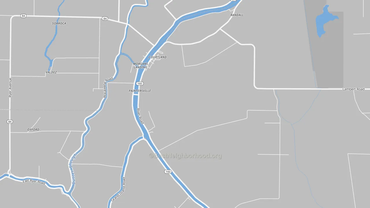 Transit Grade map of 95615, CA