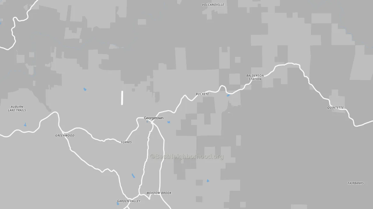 Transit Grade map of 95634, CA