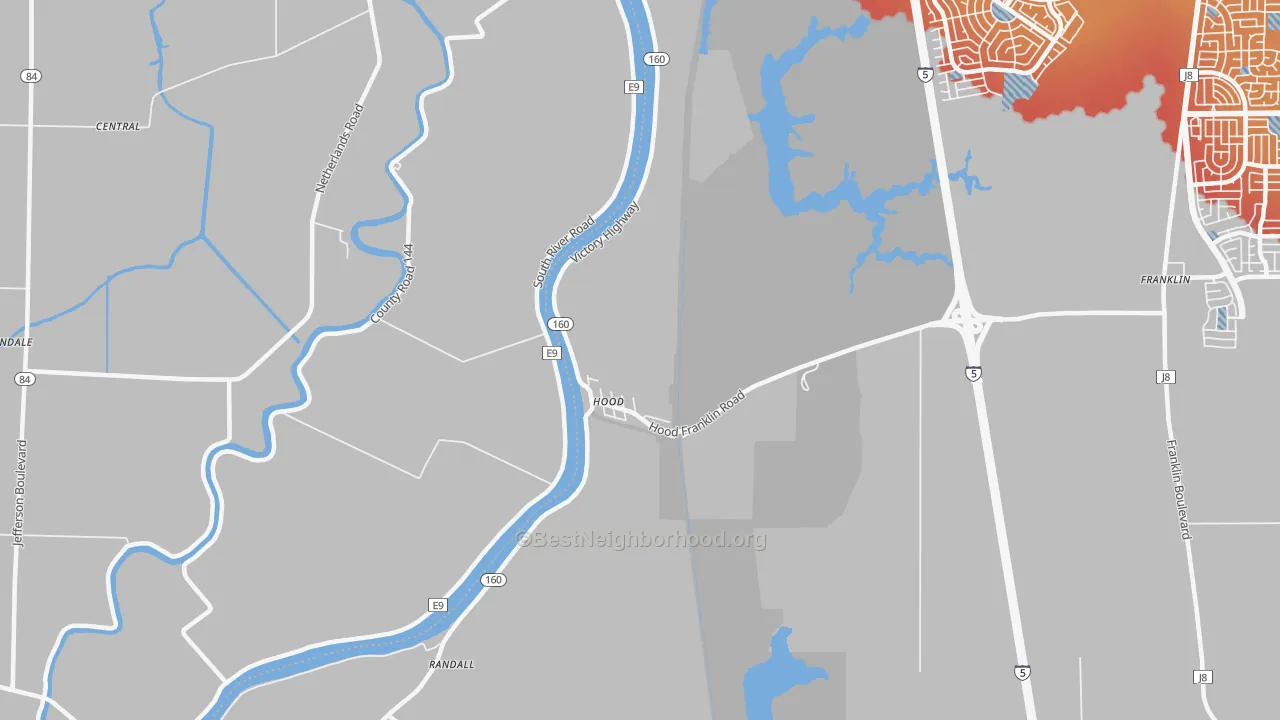 Transit Grade map of 95639, CA