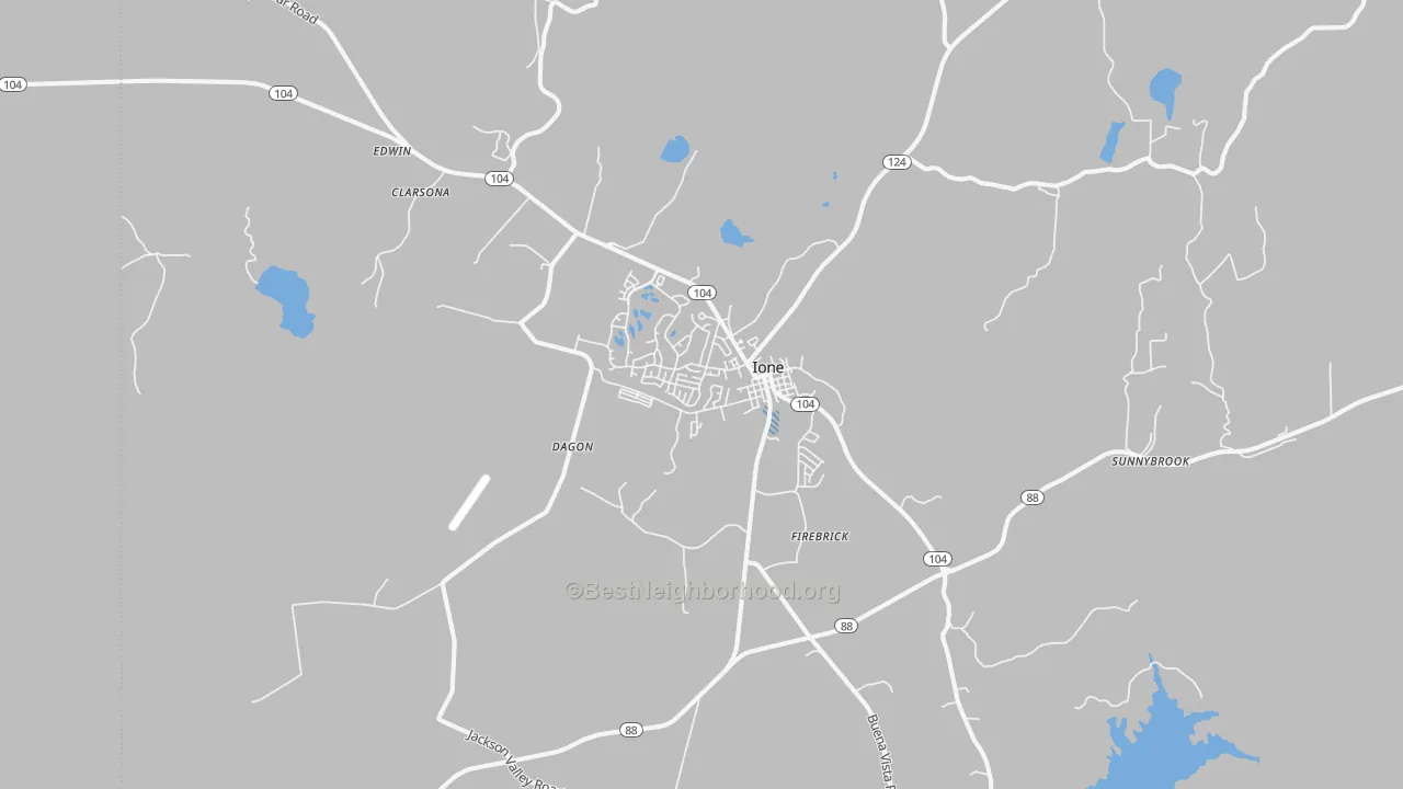 Transit Grade map of 95640, CA