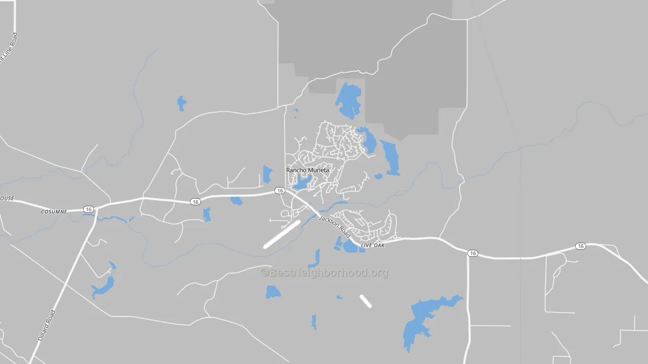 Transit Grade map of 95683, CA