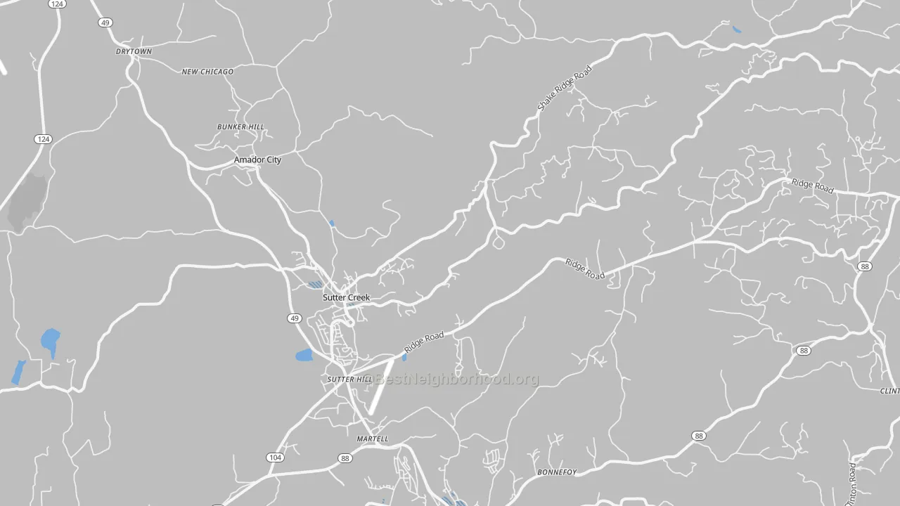 Transit Grade map of 95685, CA