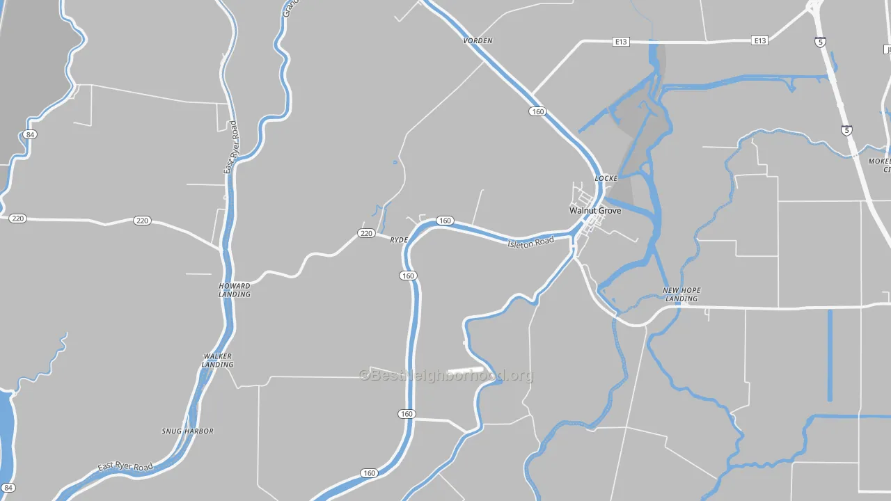 Transit Grade map of 95690, CA