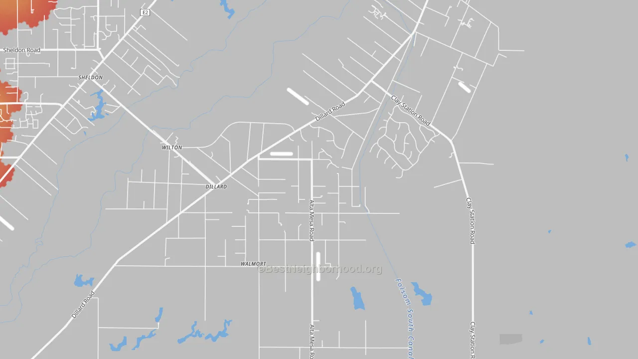 Transit Grade map of 95693, CA