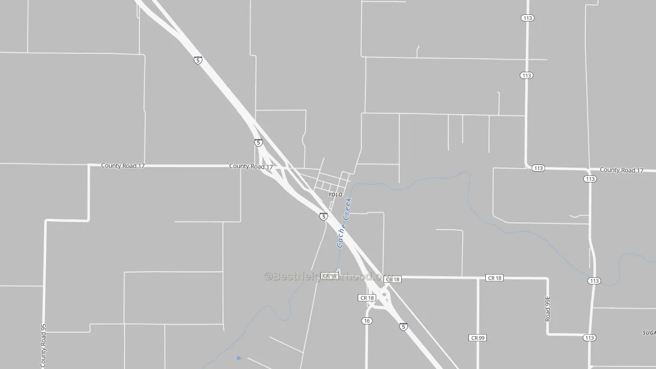 Transit Grade map of 95697, CA