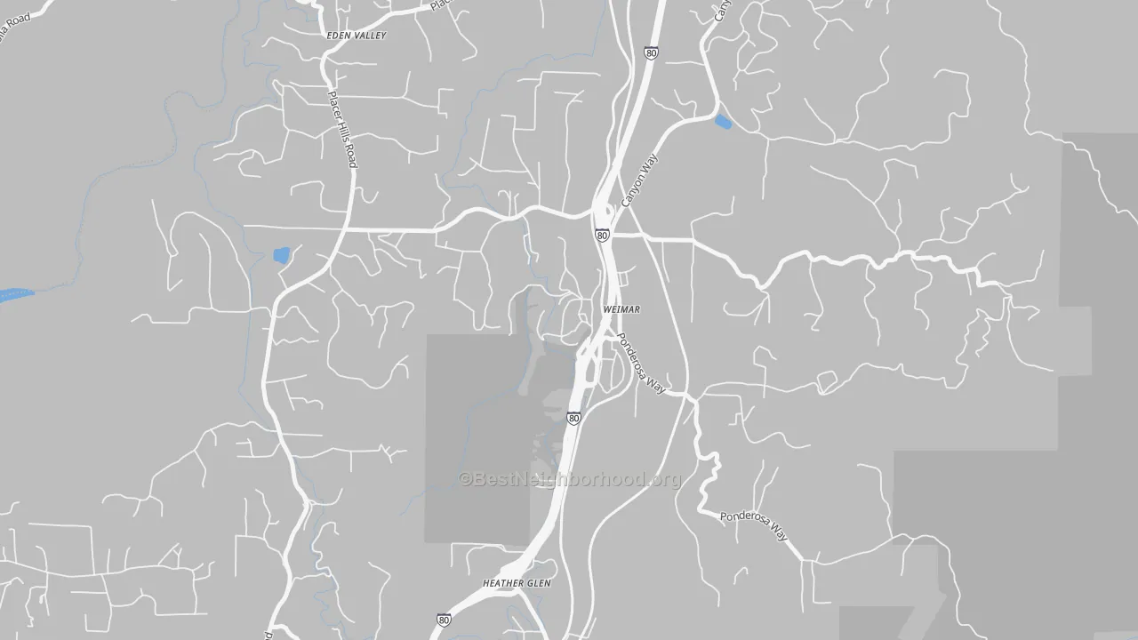 Transit Grade map of 95736, CA