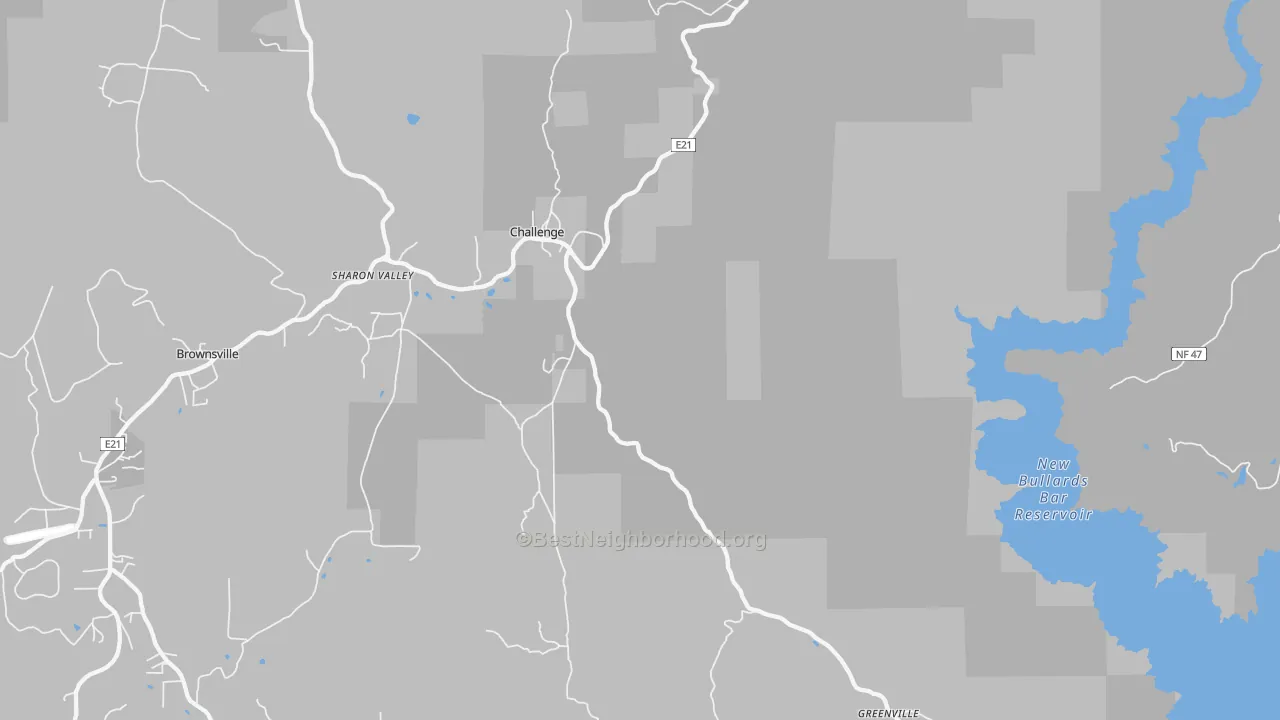 Transit Grade map of 95925, CA