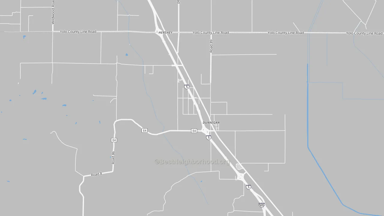 Transit Grade map of 95937, CA