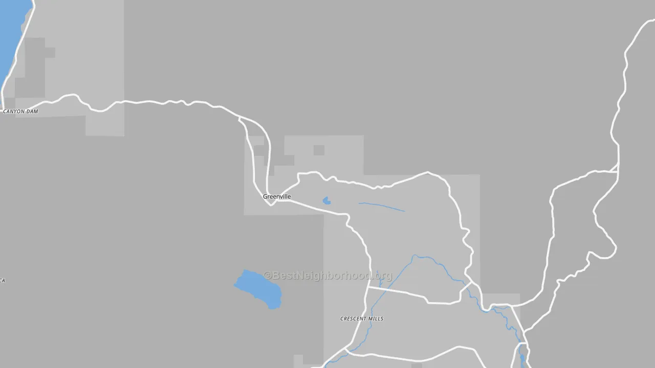 Transit Grade map of 95947, CA