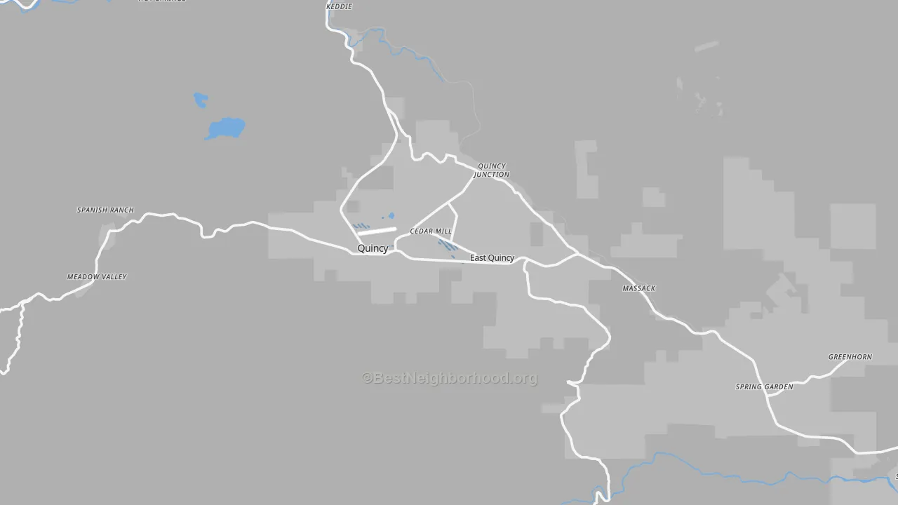 Transit Grade map of 95971, CA