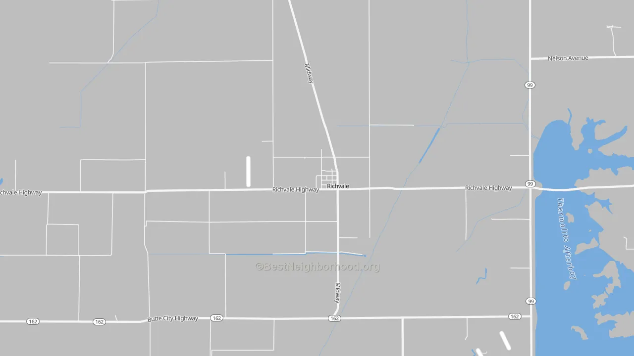 Transit Grade map of 95974, CA