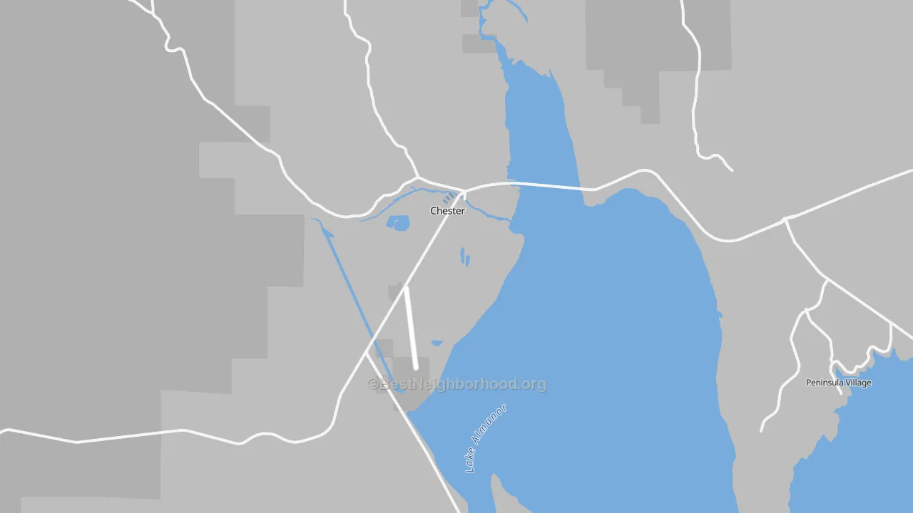 Transit Grade map of 96020, CA