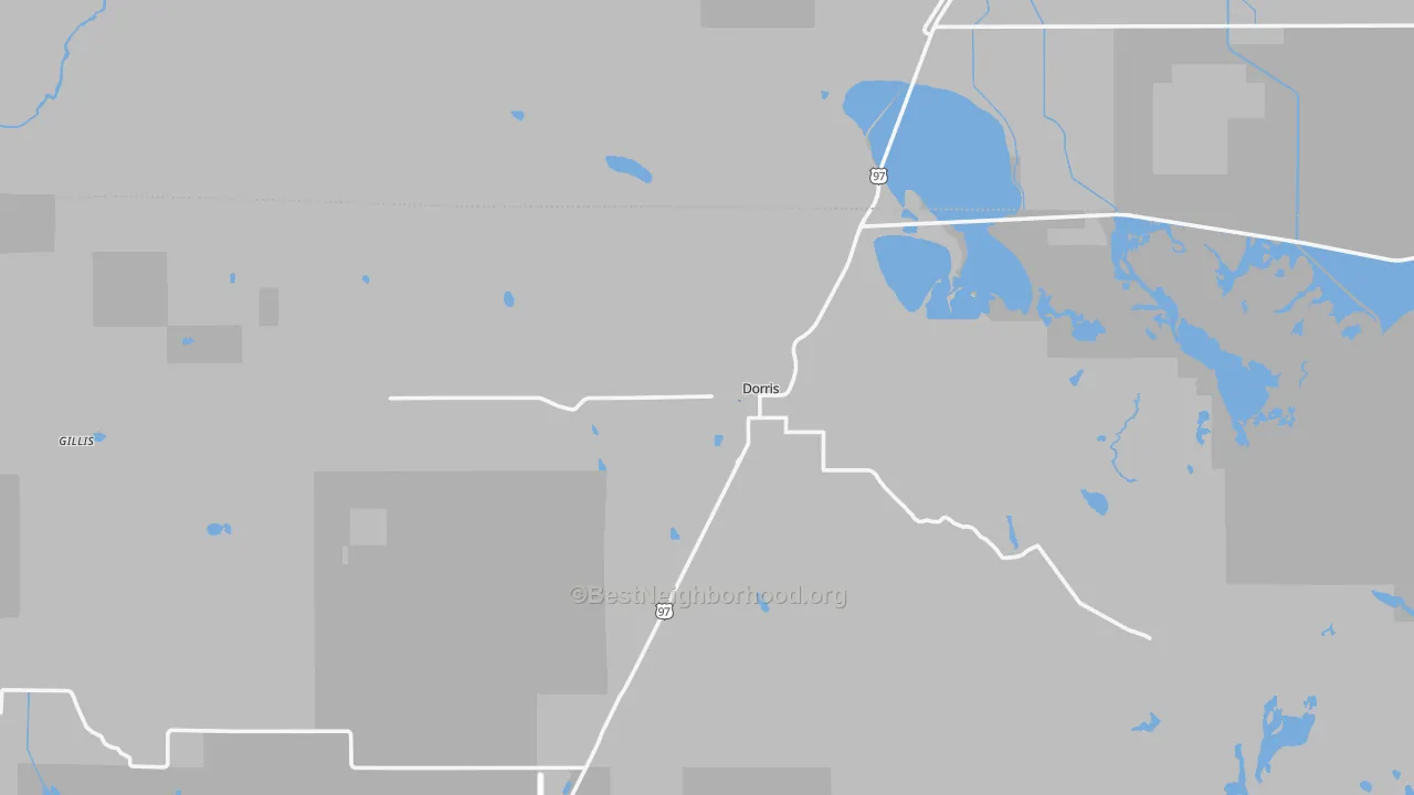Transit Grade map of 96023, CA