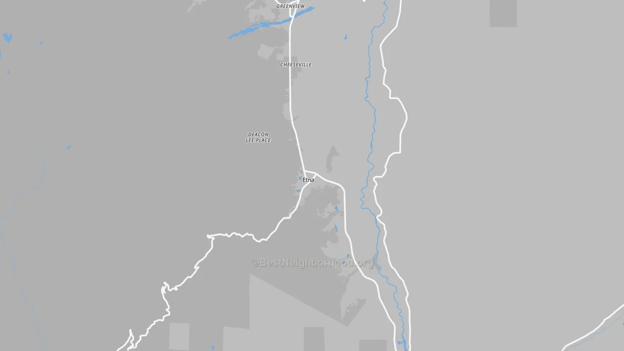 Transit Grade map of 96027, CA