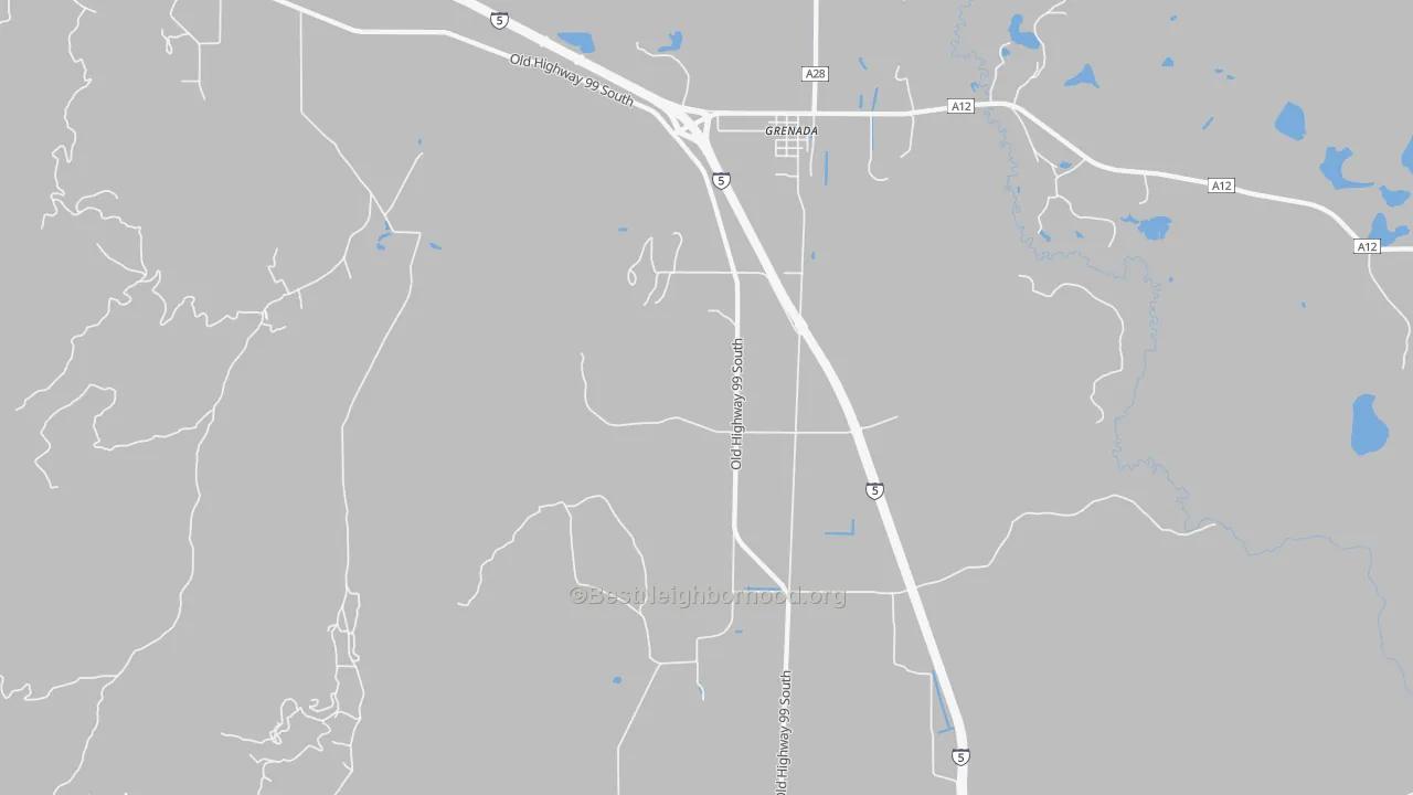 Transit Grade map of 96038, CA