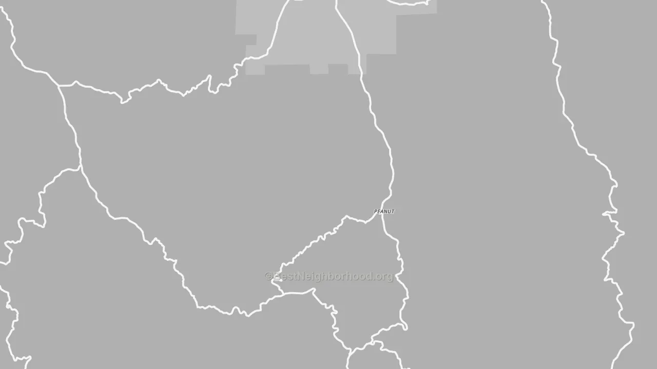 Transit Grade map of 96041, CA