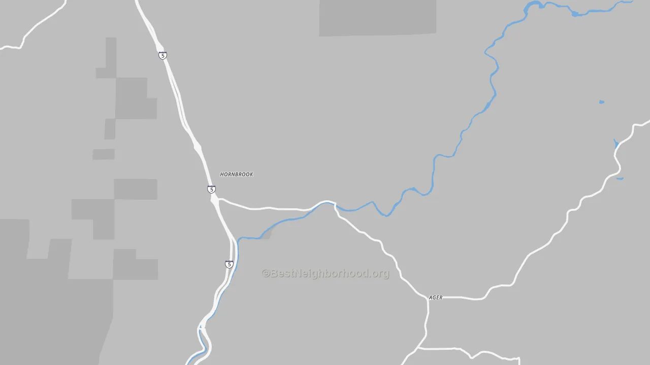 Transit Grade map of 96044, CA