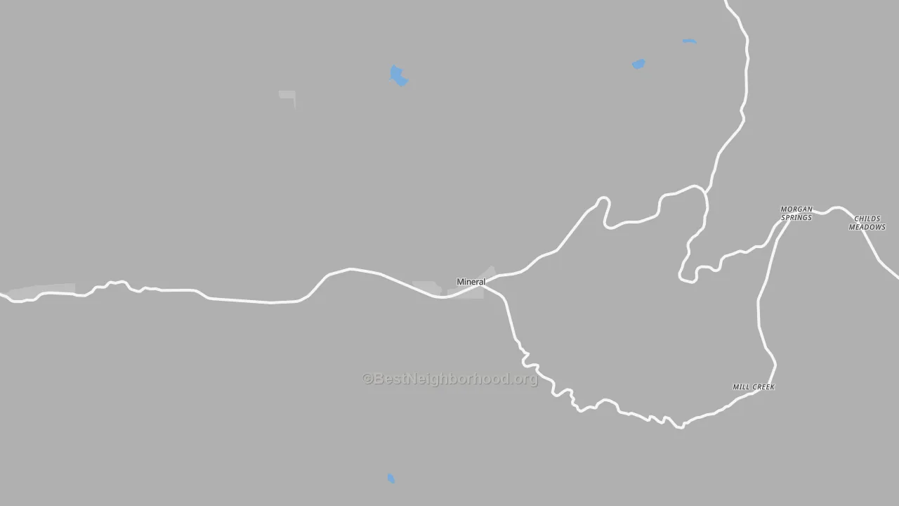 Transit Grade map of 96063, CA