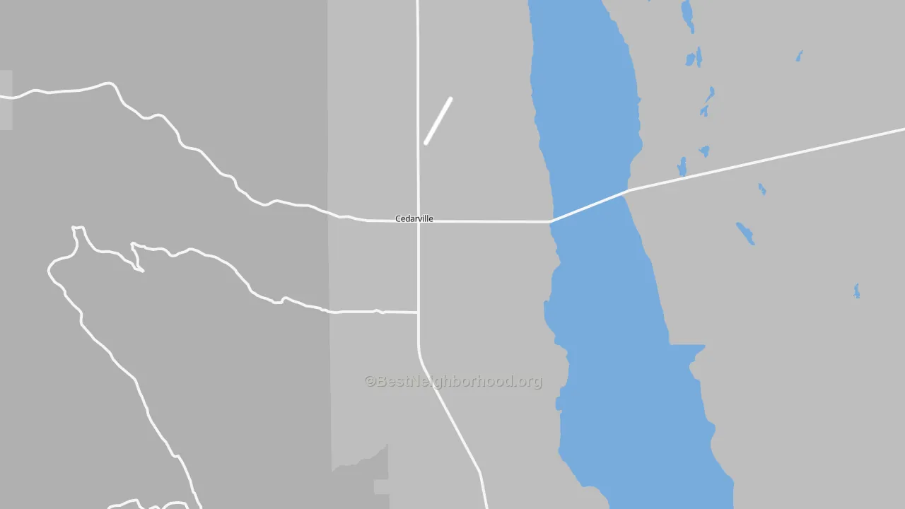 Transit Grade map of 96104, CA