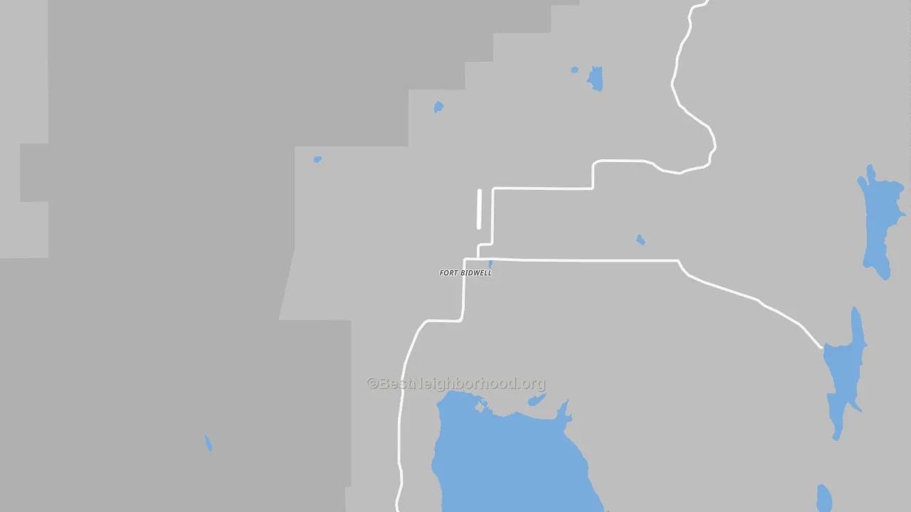 Transit Grade map of 96112, CA