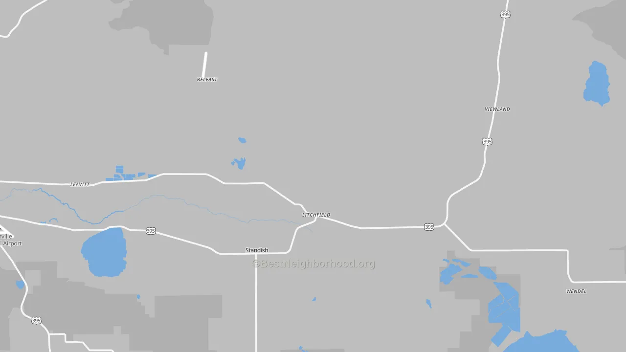 Transit Grade map of 96117, CA
