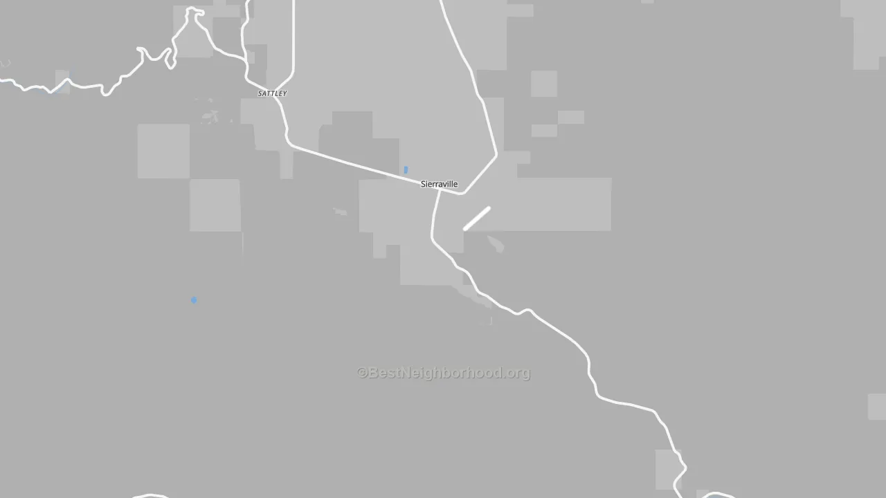 Transit Grade map of 96126, CA