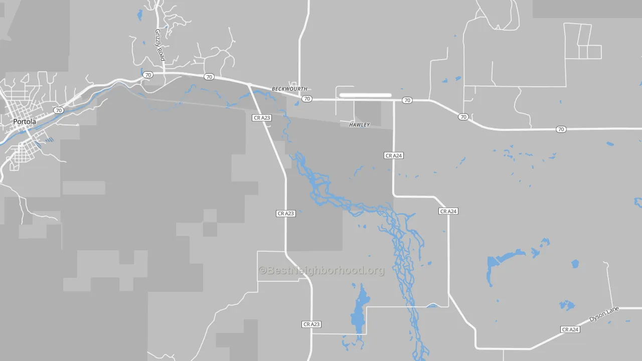 Transit Grade map of 96129, CA